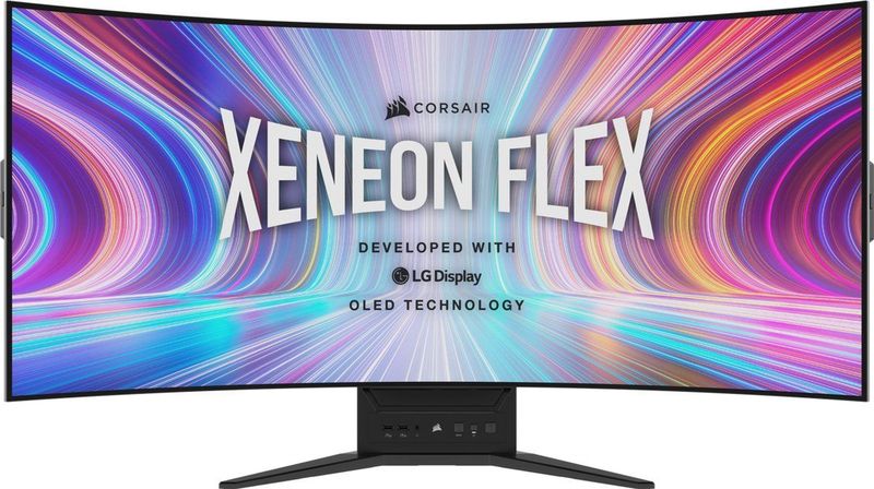 Monitor Corsair XENEON FLEX HDR10 OLED Flicker free NVIDIA G-SYNC 240 Hz