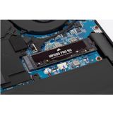 Corsair MP600 PRO NH 500 GB PCIe Gen4 x4 NVMe M.2 SSD – High-Density TLC NAND – M.2 2280 – Compatibel met DirectStorage – Tot 6.600 MB/sec - Geen heatsink - Zwart