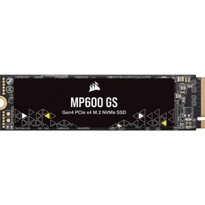 Corsair MP600 GS 1 TB PCIe Gen4 x4 NVMe M.2 SSD – High-Density TLC NAND – M.2 2280 – Compatibel met DirectStorage - Tot 4.800 MB/sec – Perfect voor PCIe 4.0-Notebooks - Zwart