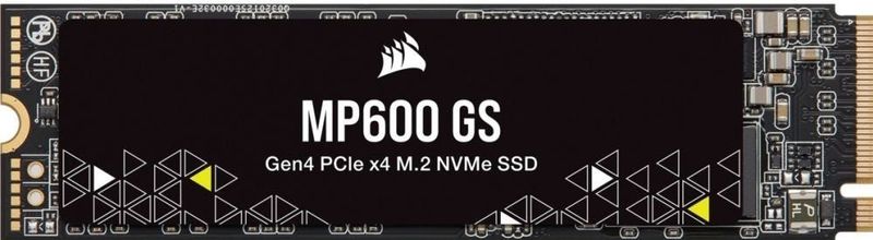 Corsair MP600 GS 1 TB PCIe Gen4 x4 NVMe M.2 SSD – High-Density TLC NAND – M.2 2280 – Compatibel met DirectStorage - Tot 4.800 MB/sec – Perfect voor PCIe 4.0-Notebooks - Zwart