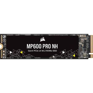 Corsair Force MP600 Pro NH - SSD - M.2 - 1TB - PCIe NVME - 3D QLC NAND - Gen4 - PCIe x4 NVMe 2280 - zwart