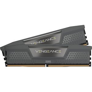 CORSAIR VENGEANCE DDR5 64GB (2x32GB) DDR5 5200MHz CL40 AMD EXPO Intel XMP iCUE Compatibel Computergeheugen – Grijs (CMK64GX5M2B5200Z40)
