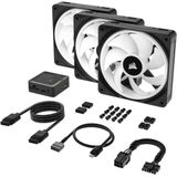 Corsair Air CO 9051002 WW koelsysteem voor computers Computer behuizing Ventilator 12 Zwart 3 stuk