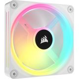Corsair iCUE LINK QX120 RGB 120mm Magnetic Dome RGB Lüfter - Weiß