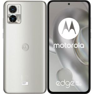 Motorola Edge 30 Neo (128 GB, Paleis van ijs, 6.28"", Dubbele SIM, 64 Mpx, 5G), Smartphone, Wit