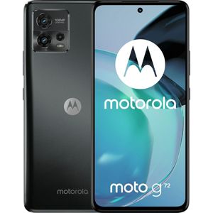 Motorola Moto G72 (128 GB, Meteoriet grijs, 6.55"", Hybride dubbele SIM, 108 Mpx, 4G), Smartphone, Grijs