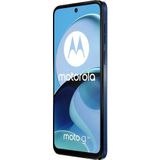 Motorola Moto G14 (4/128 GB uitbreidbaar, dubbele camera 50 MP, display 6,5 inch FHD+, Unisoc T616, batterij 5000 mAh, Dual-SIM, Android 13, inclusief cover), blauw
