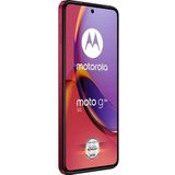 Motorola G84, 12/256 GB, 6,5 inch (16,5 cm) POLED-display, 50 MP camerasysteem, iOS, Audio Dolby Atmos®, Android 13, batterij 5000 mAh, Snapdragon® 695, Dual SIM, Viva Magenta, (ES/PT-versie)
