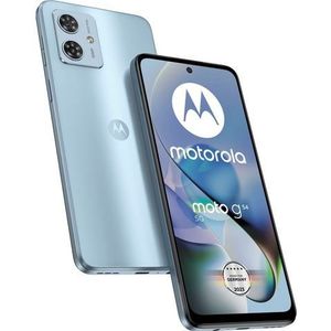 Motorola Moto G54 (256 GB, IJsblauw, 6.50"", SIM + eSIM, 50 Mpx, 5G), Smartphone, Blauw