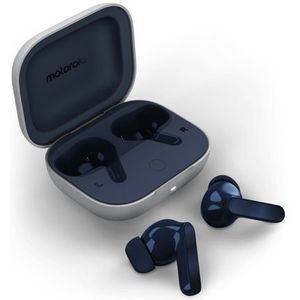 Motorola Moto Buds Hoofdtelefoons Draadloos In-ear Gesprekken/Muziek/Sport/Elke dag Bluetooth Blauw
