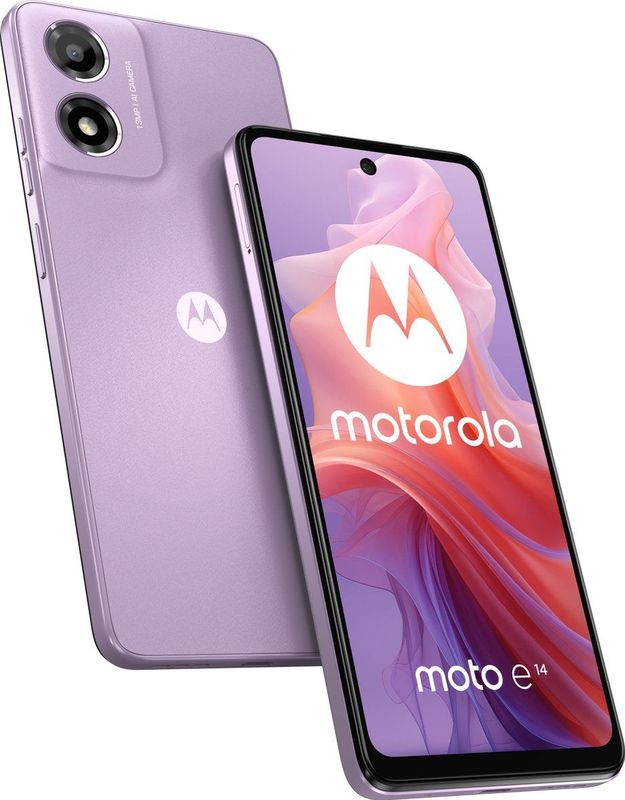 Motorola Moto E14 - 64GB - Pastel Purple