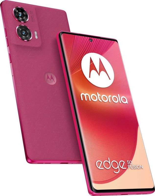Motorola - Edge 50 Fusion - Smartphone - Warm Roze - 256 GB - 6.70 inch - Dubbele SIM - 5G