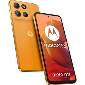 Motorola Moto G15 - 128 Gb Sunrise Orange Oranje