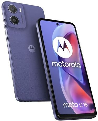 Motorola moto e15 16,9 cm (6.67") Dual SIM Android 14 Go edition 4G USB Type-C 2 GB 64 GB 5200 mAh Lavendel