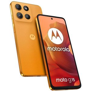Motorola moto g15 17,1 cm (6.72") Dual SIM Android 15 4G USB Type-C 8 GB 128 GB 5200 mAh Oranje