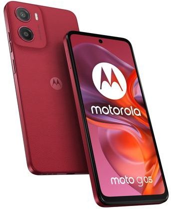 Motorola - Moto G05 - Smartphone - Zwart - 128GB Opslag, 50MP Camera, 5200mAh Batterij