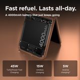 Motorola - Razr 50 Ultra - Smartphone - Zwart - Vegan Leer - 6,9-inch pOLED-display