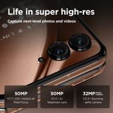 Motorola - Razr 50 Ultra - Smartphone - Zwart - Vegan Leer - 6,9-inch pOLED-display