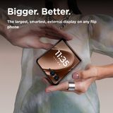 Motorola - Razr 50 Ultra - Smartphone - Zwart - Vegan Leer - 6,9-inch pOLED-display