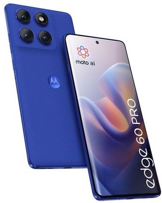 Motorola edge 60 pro 16,9 cm (6.67") Dual SIM Android 15 5G USB Type-C 12 GB 512 GB 6000 mAh Blauw
