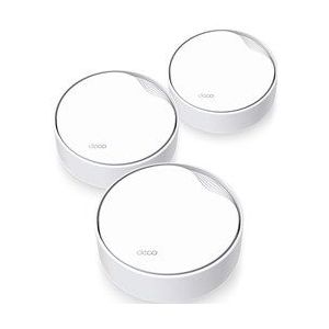 TP-Link DECO X50-PoE(3-PACK) Dual-band (2.4 GHz / 5 GHz) Wi-Fi 6 (802.11ax) Wit 2 Intern