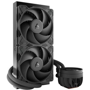 ARCTIC Liquid Freezer III Pro 280 - waterkoeling pc, AIO CPU waterkoeler, 2 x 140 mm, 38 mm radiator, PWM-pomp, VRM-ventilator, AMD AM5/AM4, Intel LGA1851/1700 Contact Frame, zwart