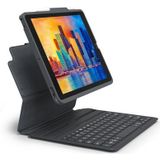 ZAGG Pro Keys Keyboard Case Apple iPad 10.2 (2019/2020/2021) - Zwart/Grey