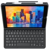 ZAGG Pro Keys Keyboard Case Apple iPad 10.2 (2019/2020/2021) - Zwart/Grey