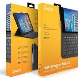 ZAGG Messenger Folio 2 Brits Engels Bluetooth Houtskool