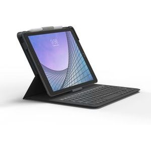 ZAGG - Messenger AZERTY Folio - Toetsenbord Hoes - Zwart - 10,2 Inch iPad