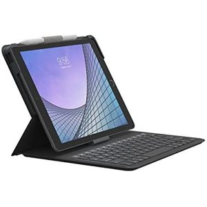 ZAGG Keyboard Messenger Folio 2 voor iPad 10.2/10.5 Charcoal Duits