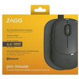 ZAGG Pro Mouse muis Kantoor Rechtshandig Bluetooth 1000 DPI