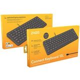 ZAGG Connect Keyboard 12L toetsenbord Lightning QWERTZ Zwitsers Zwart