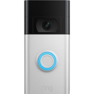 ring Video-Doorbell 2nd Gen Sat. Nick. SP Buitenunit voor Video-deurintercom via WiFi WiFi Eengezinswoning Satijn-nikkel