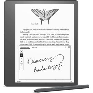 Amazon Kindle Scribe 10.2 incl. premium stylus pen (10.20"", 16 GB, Grijs), eReader, Grijs