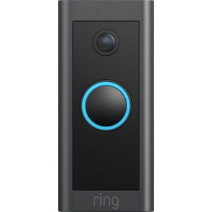 Ring Video Deurbel Wired - Slimme Deurbel - Bedraad - Zwart