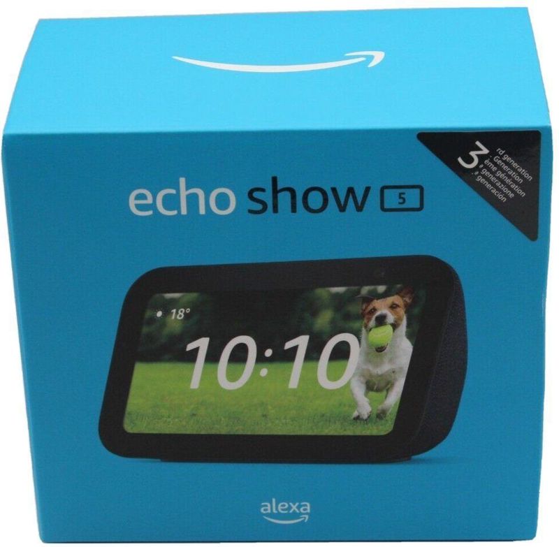 Echo Show 5 - Smart Speaker - Zwart - Kunststof