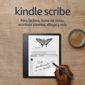 Amazon Kindle Scribe 64 GB met Premium Pen (10.20"", 64 GB, Grijs), eReader, Grijs