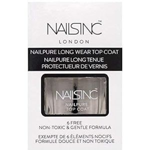 Nails Inc. Long Wear - Snel Drogende Top Coat - 14 ml - Nagellak