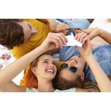 KODAK Printomatic Full-Color Instant Print Digitale Camera - Hoogwaardige Foto's op Zink 2x3"" Plakpapier - 5MP, Draagbaar, Creatief en Leuk Cadeau voor Verjaardag, Kerstmis, Vakantie - Grijs