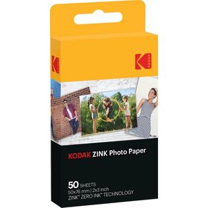 Kodak - Zink-fotopapier - 50 x 76 mm - Instantfolie - 50 stuks