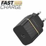 OtterBox 20 Watt Schnellladegerät mit USB-C (Schwarz)