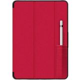 OtterBox Symmetry Folio-hoes voor iPad 10,2-Inch (7e gen/8e gen/ 9e gen), schokbestendig, valbestendig, dunne beschermende folio-hoes, getest volgens militaire standaard, Rood, Geen Retailverpakking