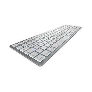 CHERRY KW 9100 SLIM FOR MAC toetsenbord Universeel USB + Bluetooth QWERTY Engels Zilver