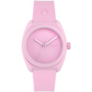 Adidas Originals Project Three AOST24056 Horloge - Kunststof - Roze - Ø 42 mm