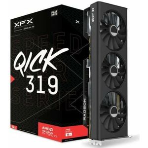 XFX - RX 7800 XT Qick319 - Videokaart - 16 GB - 1295 MHz Kloksnelheid, 2430 MHz Boostfrequentie