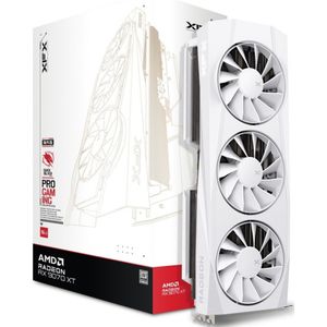XFX QUICKSILVER AMD Radeon RX 9070 XT White Gaming Edition 16GB