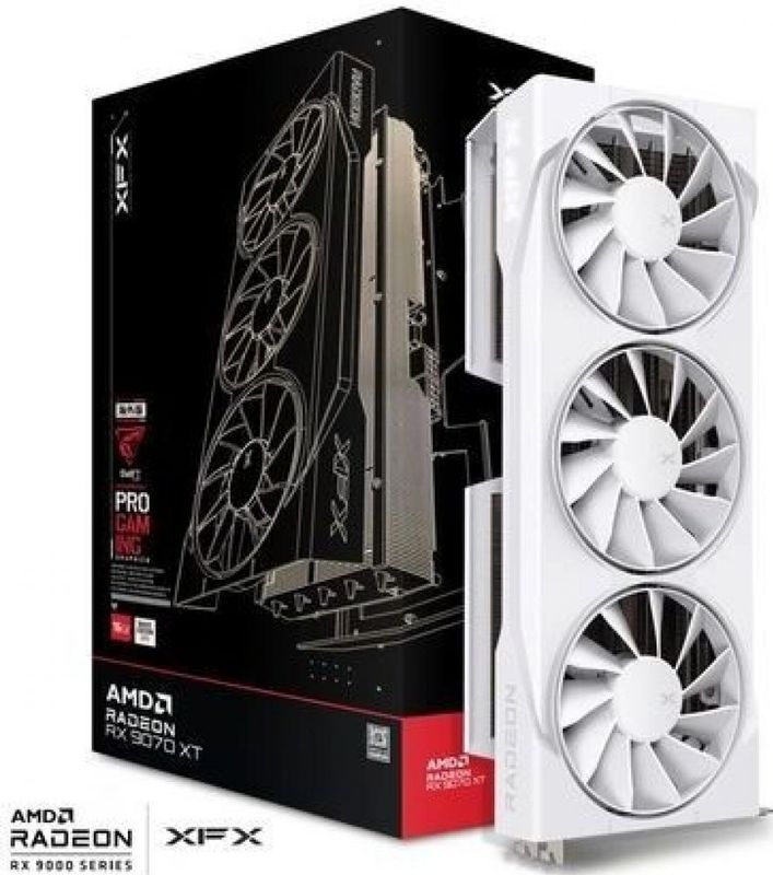Xfx - Rx 9070 Xt Swift Gaming X3 - Grafische Kaart - 16GB GDDR6