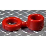 Lowball Cockring En Ballstretcher - Rood