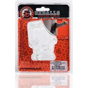 Oxballs Powersling Cocksling & Ballstretcher - Clear